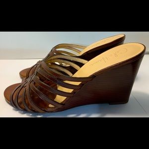 Cole Haan Nike Air Verona Wedge Woodbury Size 7B